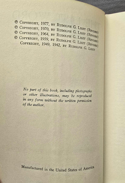 The Last Word In make-Up by Dr. Rudolph G. Liszt 1977