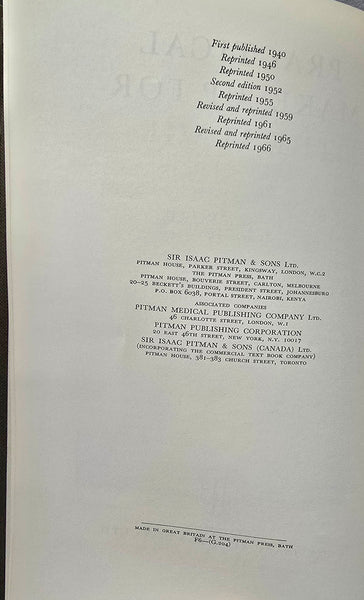 Practical Make-up for the Stage by T. W. Bamford 1966