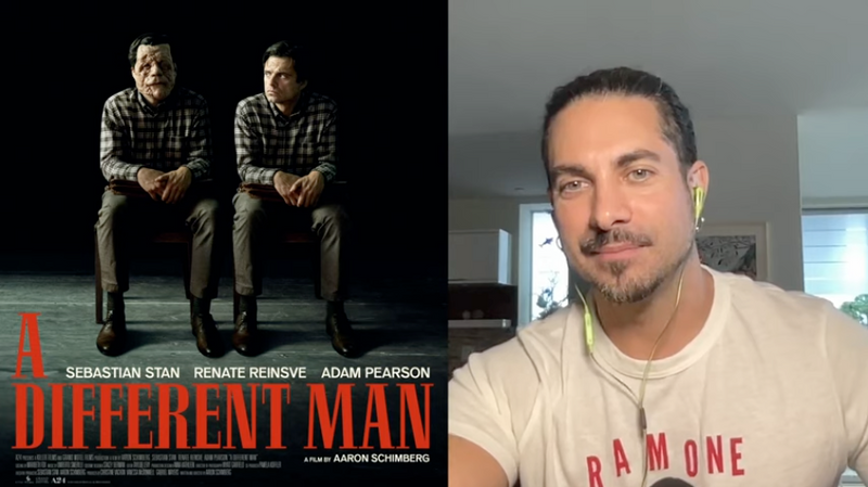 Mike Marino's amazing transformation of Sebastian Stan's in "A Different Man"